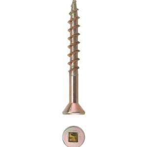 Screw 10g x 65mm 10x 2 1/2in Surefast Csk Sqdr (Jar100)