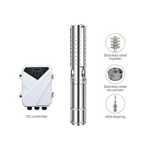 Solar submersible pump,Mppt controller,accessory,2meters Cable